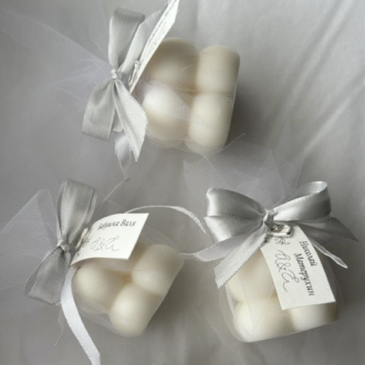 Bubble Bliss – 4 Candle Set - Custom packaging not included